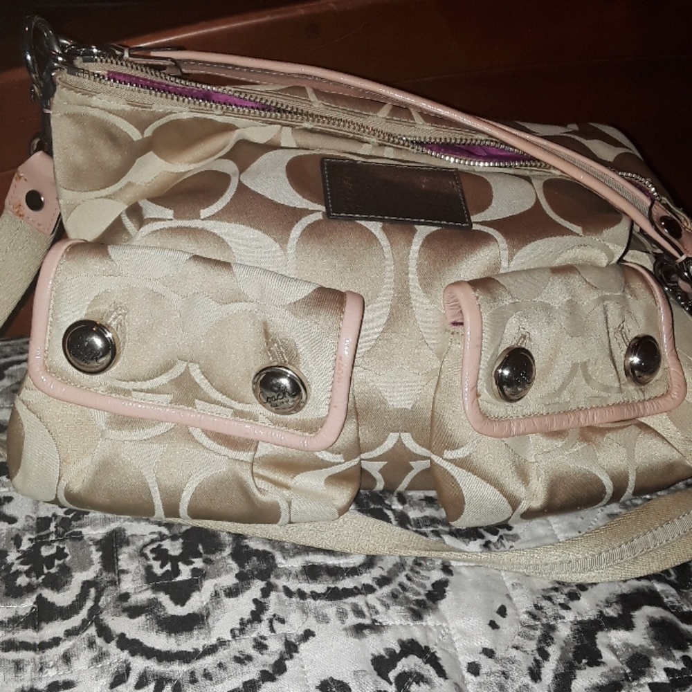 Authentic coach poppy series bag